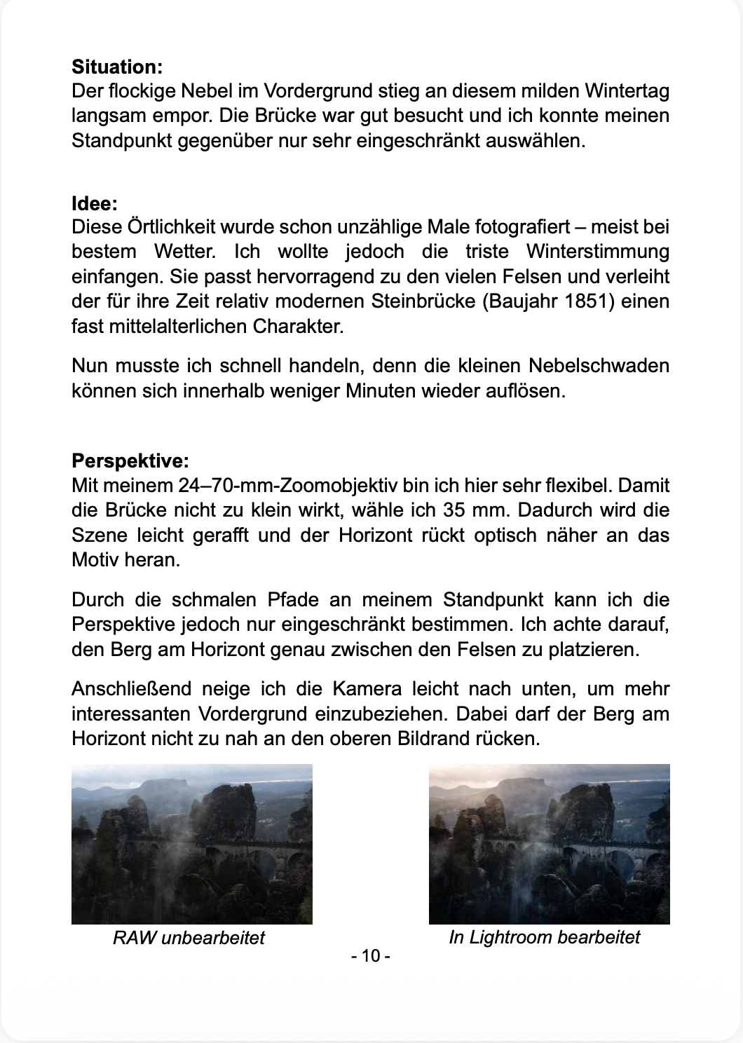 FIELD NOTES - Landschaft Vol.1 | Warum ein Bild wirkt - und wie es entsteht
