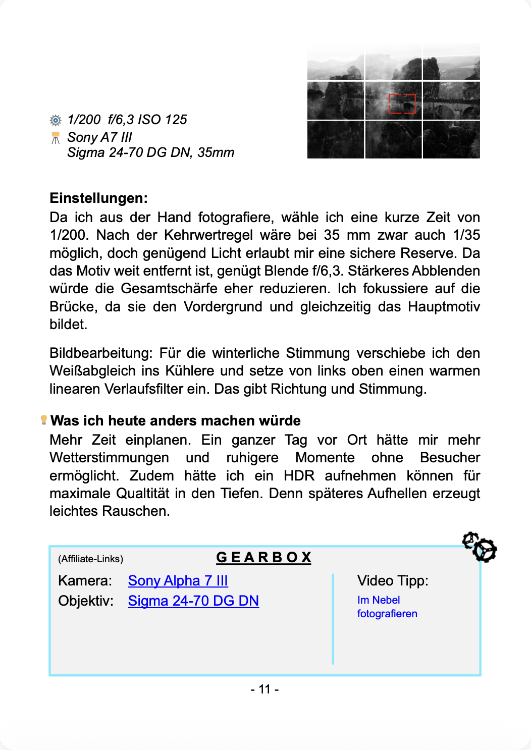 FIELD NOTES - Landschaft Vol.1 | Warum ein Bild wirkt - und wie es entsteht