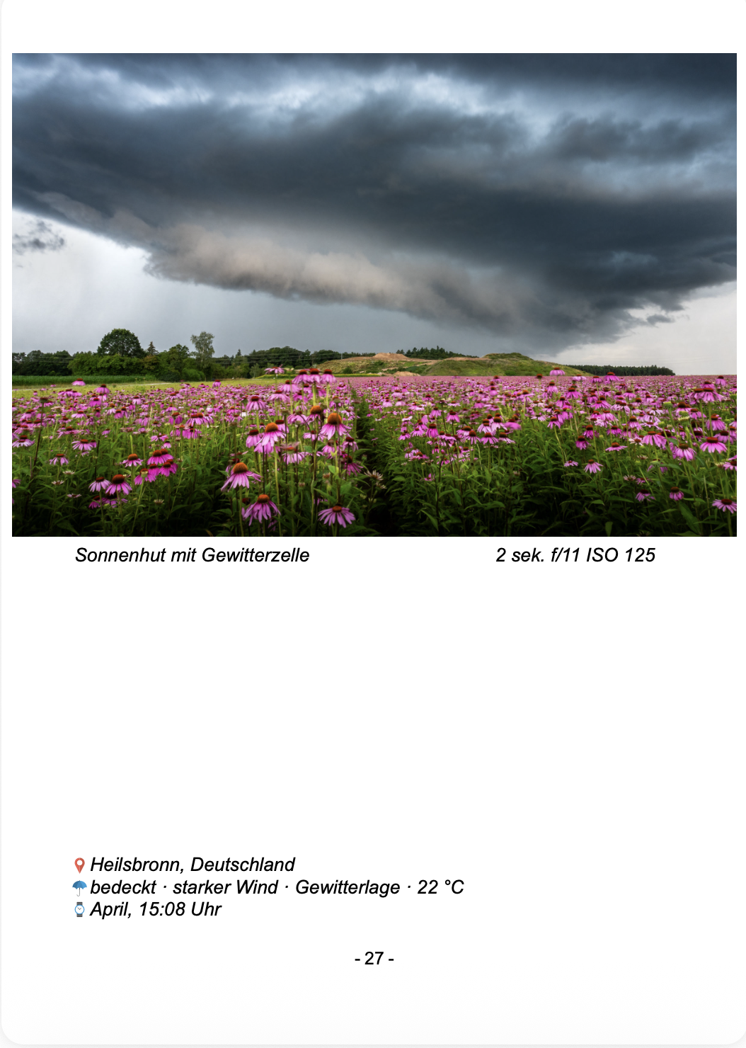 FIELD NOTES - Landschaft Vol.1 | Warum ein Bild wirkt - und wie es entsteht
