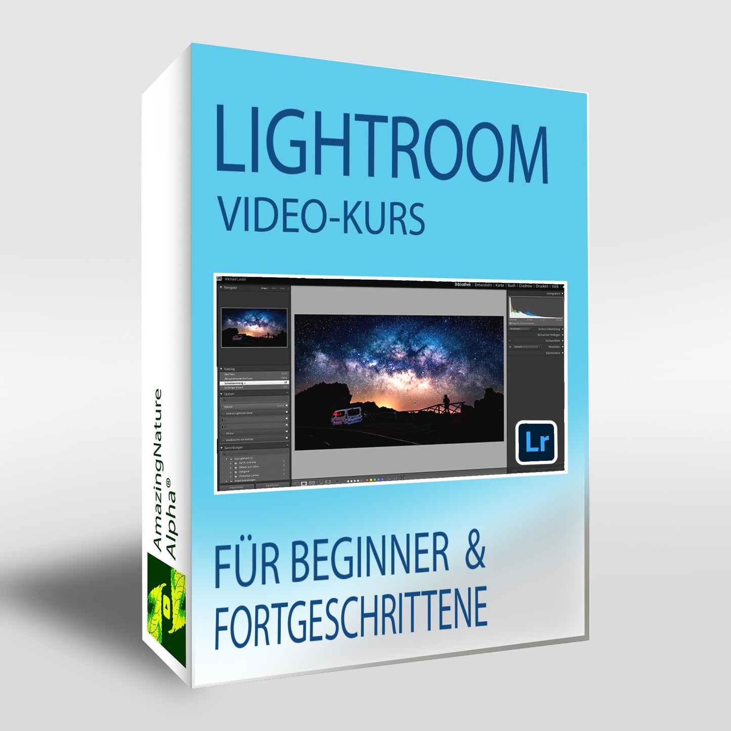 LIGHTROOM Video-Kurs für Beginner und Fortgeschrittene | 82 Min.