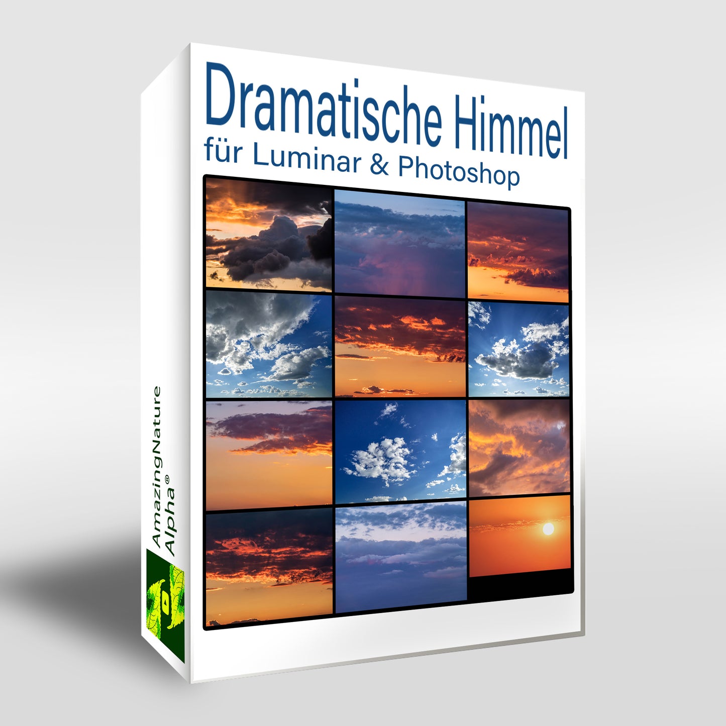 Dramatische Himmel für Luminar & Photoshop | 20 stk.
