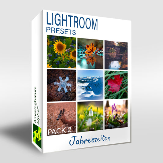 Lightroom Presets Pack 2 | 40 Stück | Jahreszeiten