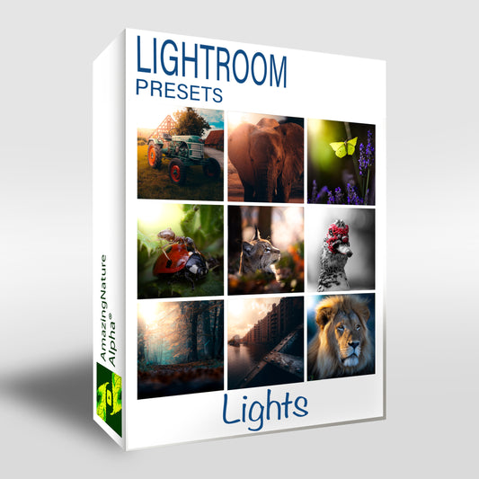 Lightroom Presets Pack 5 | 32 stk. | Amazing Lights
